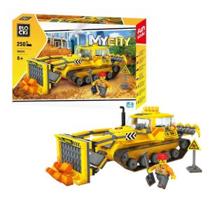 Joc constructie,Blocki, MyCity, Buldozer, 250 piese