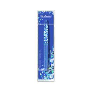 Stilou My.Pen , penita M motiv Wild Animals albastru – blister