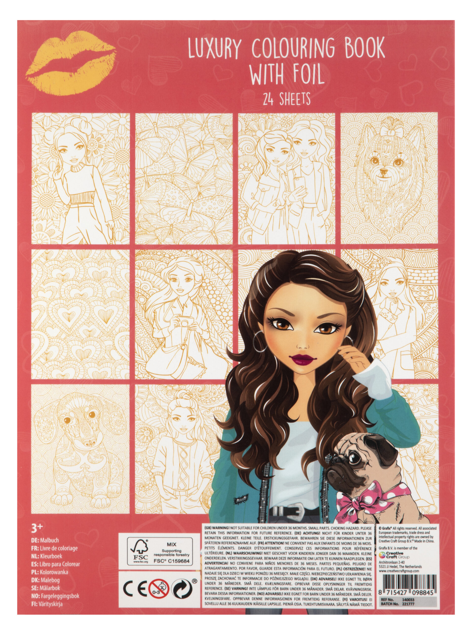 Carte luxury A4 24foi, Grafix - imagine 2