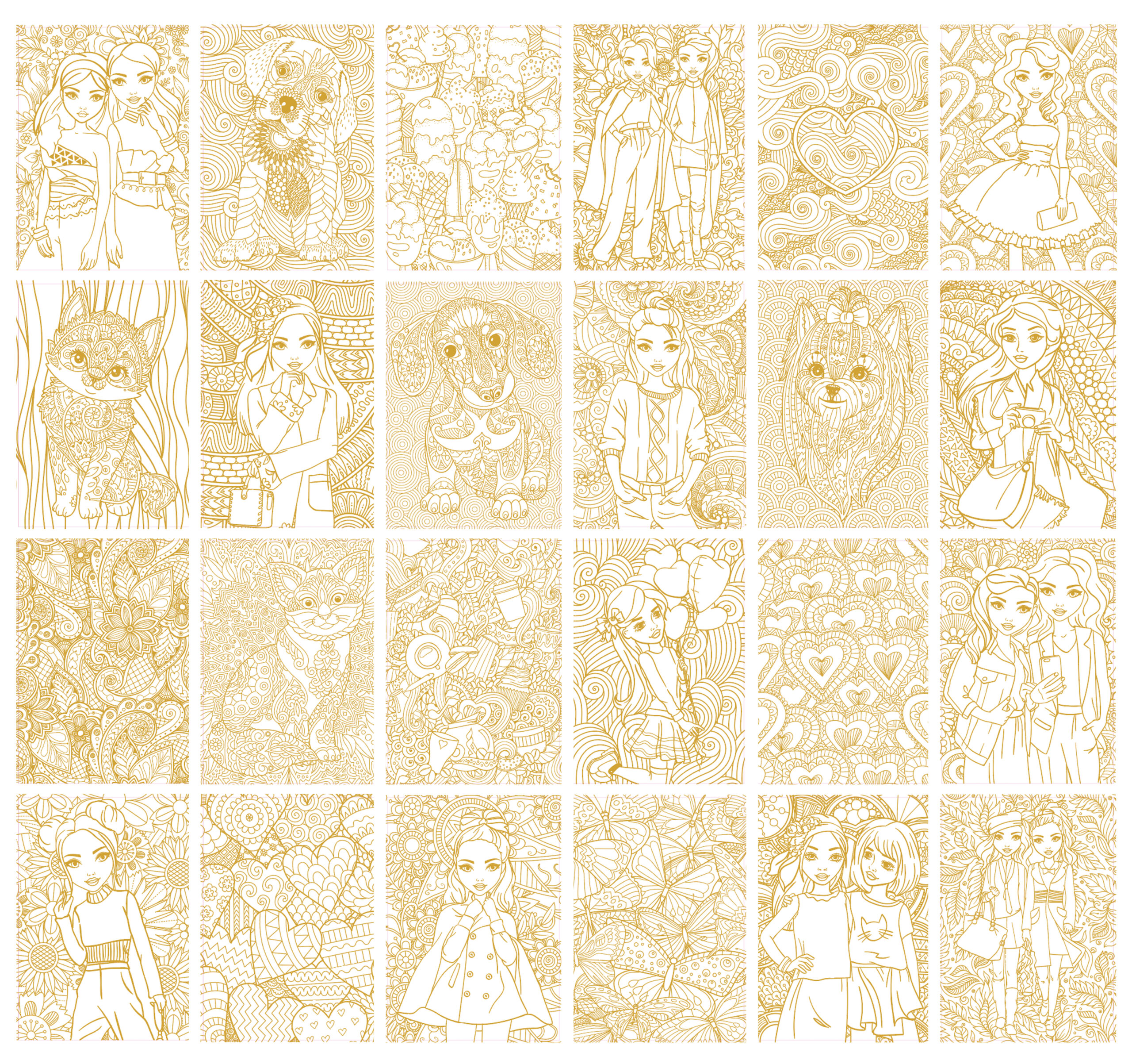 Carte luxury A4 24foi, Grafix - imagine 3