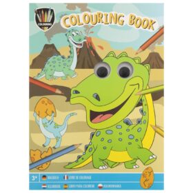 Carte de colorat 27×19,5cm , Grafix Crocodil