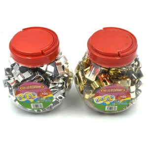 Set de ascutitori simple, din plastic, 100buc/borcan