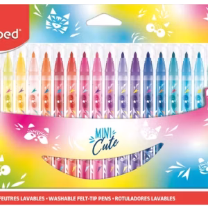 Carioci Maped Mini Cute, 24 culori