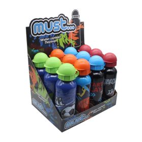 Sticla apa 500ml Must 65χ21cm