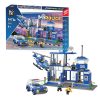 Joc constructie,Blocky, MyPolice , Statie de politie 347 piese