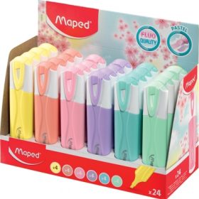 Evidentiatoare Maped fluo'peps classic pastel display