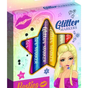 Set 8 markere glitter , Grafix