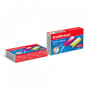 Capse 24/6 ErichKrause color 1000/cutie