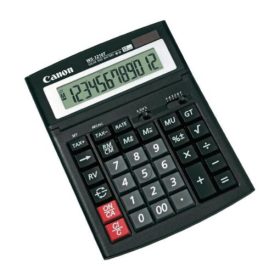 Calculator Canon de birou cu 12 digiti, cu ecran rabatabil,  WS-1210T