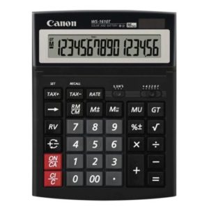 Calculator Canon  de birou cu 16 digiti, cu ecran rabatabil,  WS-1610T