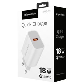Incarcator retea Quick charge 3.0 18w , Kruger&Matz