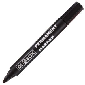 Marker permanent Globox, negru