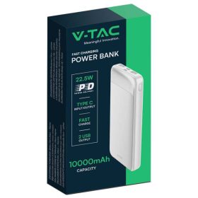 Baterie externa 10000mah fast charge, V-Tac