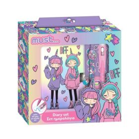 Set creativ jurnal si pix magic Bff , Must
