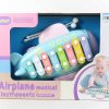Jucarie xilofon, in forma de avion