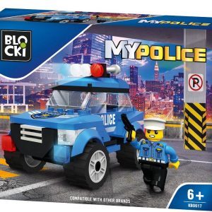 Joc constructie,Blocki , Masina de patrulare a politiei