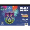 Bloc desen A4 Koh-I-Noor,  180g, 16 file