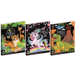 Scratch & colouring 10foi 26×21, Grafix