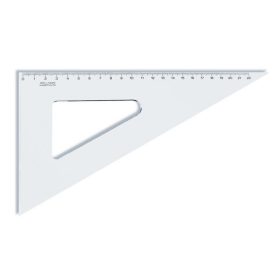 Echer plastic transparent 60º / 250 mm Koh-I-Noor