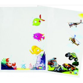 Set de 10 folii printate din plastic A4 Globox