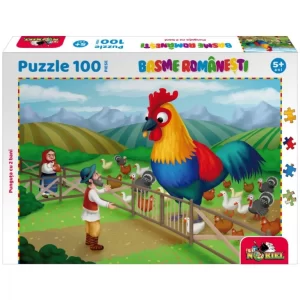 Puzzle 100 de piese Punguta cu doi bani, Noriel