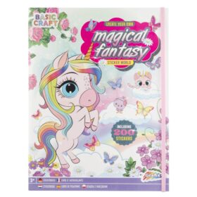 Carte activitati Magical Fantasy +200 abtibilduri , Grafix