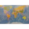 Mapa birou HARTA LUMII, 40x60cm
