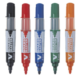 Marker whiteboard VBoard Pilot,  reincarcabil