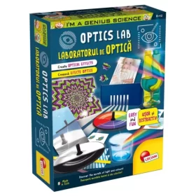 Set stiinta 25 experimente optice ,Lisciani