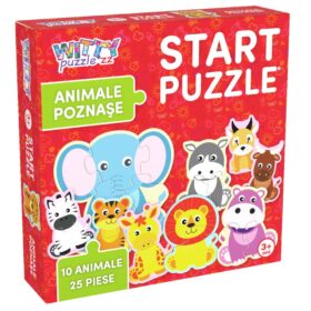 Noriel start puzzle 4 in 1 animalute poznase
