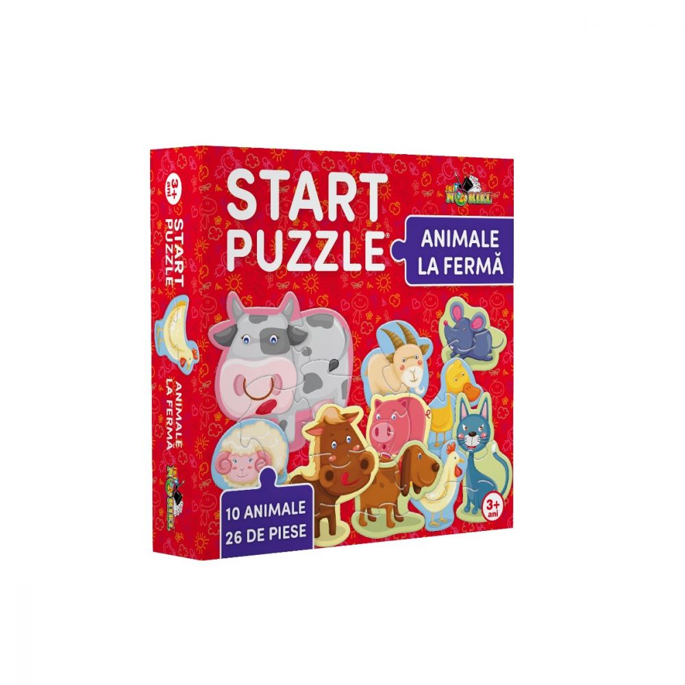 Noriel puzzle - start puzzle - animale la ferma