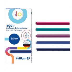 Patroane cerneala Pelikan ilo 4001, 5 buc/set