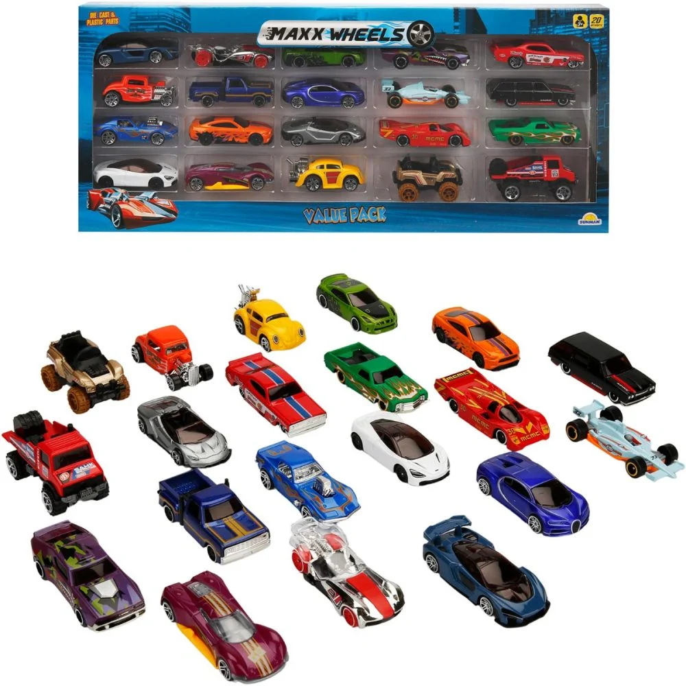 Set 20 de masini, Max Wheels - imagine 2