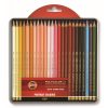 Creioane colorate Polycolor Koh-I-Noor, cutie metal 24 culori portret