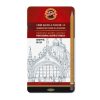 Set creioane grafit Tehnice  Koh-I-Noor,   12 bucati, in cutie de metal, pentru grafica