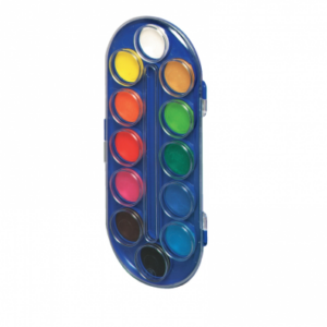 Acuarele 12 culori Pelikan Locomotif