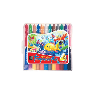 Tempera solida , 24 culori, Koh I Noor