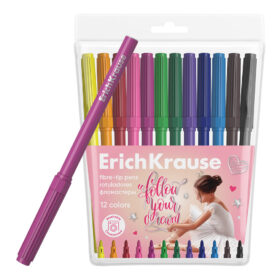Carioci lavabile 12 culori,  ErichKrause