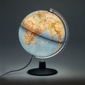 Glob pamantesc 30cm, romana, Edge Classic Iluminat National Geographic
