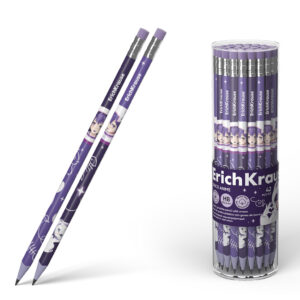Creion grafit ErichKrause Space Anime 42/borcan