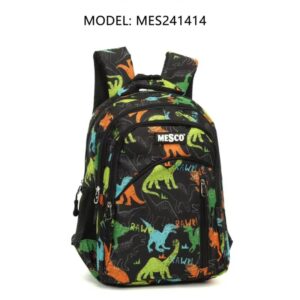 Ghiozdan mediu pregatitoare Dino 14,5″ Mesco