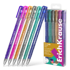 Set 6 pixuri ErichKrause G-Cube Stick Glitter 1.0
