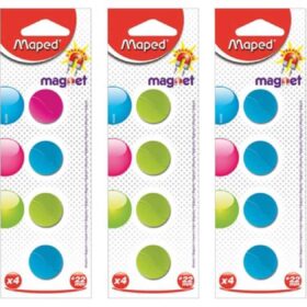Magneti Maped Round Color, 22 mm, 4 buc