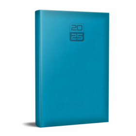 Agenda datata Tucson Ro A5 ,352 pagini, coperta buretata , culoarea Albastru Deschis 2026, Herlitz