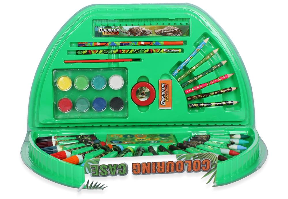 Set coloriaj 51 piese Dino, Grafix - imagine 2