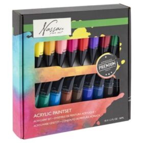 Tempera acrylic 18cul x 36ml, Grafix