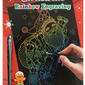 Carton razuibil – Scratch A4 Craciun , Grafix