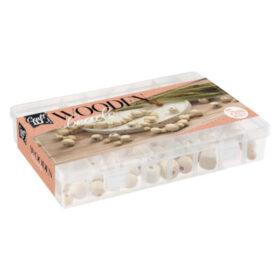 Margele lemn 130gr , Grafix