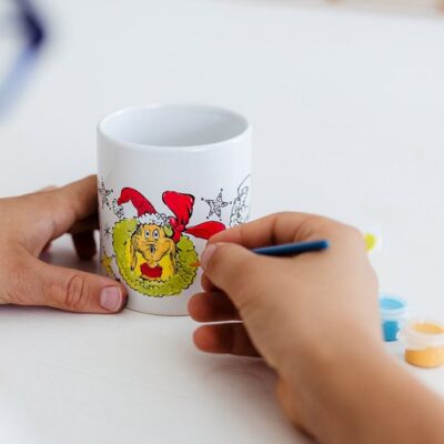 Grinch-Coloreaza cana+guase , Totum - imagine 4