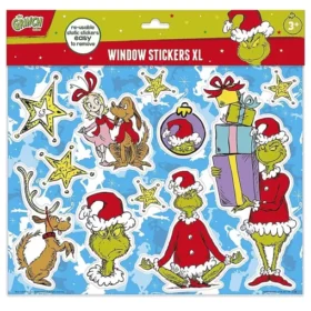 Grinch-Abtibilduri fereastra XL